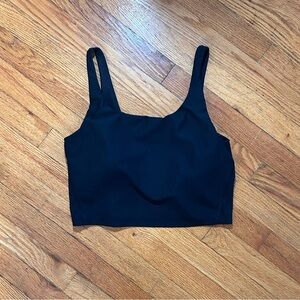 Black Old Navy Active Powersoft Sports Bra Tank Top